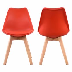 Happy Garden CHA04R sedia da esterno Rosso - Vista aggiuntiva 4