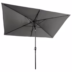 Happy Garden PAR558G ombrellone da cortile Rettangolo Grigio - Vista aggiuntiva 4