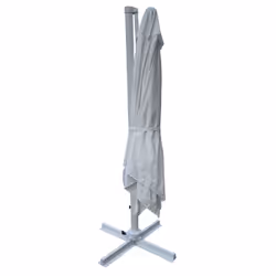 Happy Garden PAR557W-C ombrellone da cortile Rettangolo Bianco - Vista aggiuntiva 2