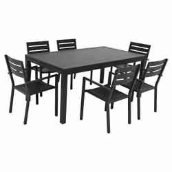 Happy Garden SET1268-66GA set mobili da esterno Grigio - Vista aggiuntiva 5
