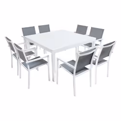Happy Garden SET1267-50GW set mobili da esterno Bianco - Vista aggiuntiva 5