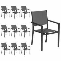 Happy Garden 1264GA-10, Grigio, Adulti, 120 kg, 565 mm, 900 mm, 44 cm