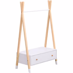 Descrizione: Volete arredare la stanza del vostro bambino con mobili contenitori? Questo scaffale offre spazio per appendere  ...