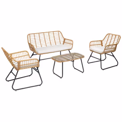 Happy Garden RES31ZC, 4 seduta(e), 1150 mm, 600 mm, 370 mm, 36 kg, Adulti