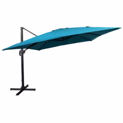 Happy Garden PAR554B-C ombrellone da cortile Quadrato Blu - Vista aggiuntiva 4