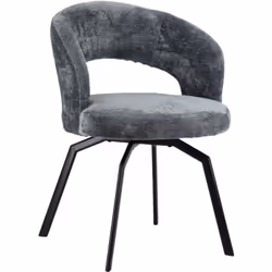 Descrizione: Scoprite la sedia EHBA, un must per ogni casa. Il suo design in ciniglia si adatta a qualsiasi stile ed è perfet ...