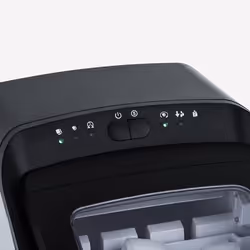 H.Koenig KBP40 macchina per cubetti di ghiaccio Macchina per ghiaccio portatile 145 W Nero, Acciaio inox - Vista aggiuntiva 4