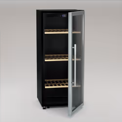 Cavist CAVC122 cantina vino Cantinetta termoelettrica Libera installazione Nero, Acciaio inox 122 bottiglia/bottiglie - Vista aggiuntiva 2
