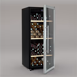 Cavist CAVC122 cantina vino Cantinetta termoelettrica Libera installazione Nero, Acciaio inox 122 bottiglia/bottiglie - Vista aggiuntiva 3