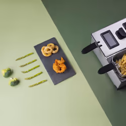 H.Koenig DFX600 friggitrice Doppia 6 L Indipendente 3600 W Nero, Acciaio inox - Vista aggiuntiva 6