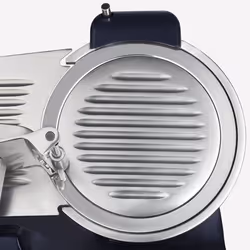H.Koenig MSX256 affettatrice Elettrico 240 W Blu marino, Acciaio inox Metallo - Vista aggiuntiva 4