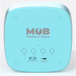 MOB Billy Clock Sveglia digitale Turchese - Vista aggiuntiva 2