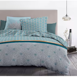 Home passion propone un set copripiumino per 2 persone dal design elegante con 2 federe in tutta armonia. Questo set può esse ...
