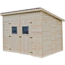 Casetta Foresta in legno massello a pannelli 16 mm 280x200 con pavimento Foresta