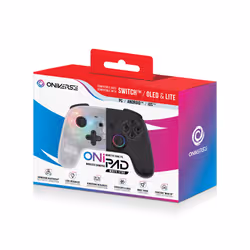 Oniverse Onipad Nero, Bianco Bluetooth/USB Gamepad Analogico/Digitale Android, Nintendo Switch, PC, iOS - Vista aggiuntiva 7