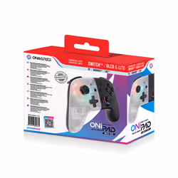 Oniverse Onipad Nero, Bianco Bluetooth/USB Gamepad Analogico/Digitale Android, Nintendo Switch, PC, iOS - Vista aggiuntiva 8