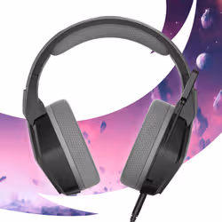 Oniverse Nebula Auricolare Cablato A Padiglione Gaming USB tipo A Nero - Vista aggiuntiva 7