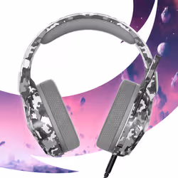 Oniverse Nebula Auricolare Cablato A Padiglione Gaming USB tipo A Mimetico - Vista aggiuntiva 3