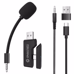 Oniverse Polaris Auricolare Con cavo e senza cavo A Padiglione Gaming USB Type-C / USB Type-A Bluetooth Nero, Bianco - Vista aggiuntiva 7