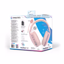 Oniverse Polaris Auricolare Con cavo e senza cavo A Padiglione Gaming USB Type-C / USB Type-A Bluetooth Rosa - Vista aggiuntiva 8
