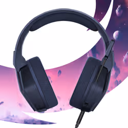 Oniverse Nebula Auricolare Cablato A Padiglione Gaming USB tipo A Blu - Vista aggiuntiva 2