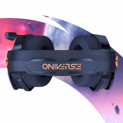 Oniverse Nebula Auricolare Cablato A Padiglione Gaming USB tipo A Blu - Vista aggiuntiva 3