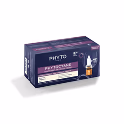 Phyto Phytocyane è un trattamento per la donna che rallenta la caduta dei capelli e stimola la crescita, rinforzandone e migl ...