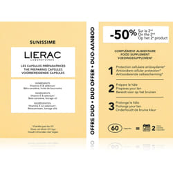 Lierac Sunissime Duo Capsule Sun Preparation 2× 30 caps.