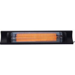 Riscaldatore elettrico radiante in fibra di carbonio &quot;Bola&quot; - 2000W - Nero