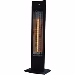Riscaldatore elettrico radiante Tornado - 2000W - Nero Riscaldatore elettrico TORNADO Riscaldare uno spazio interno non è mai ...