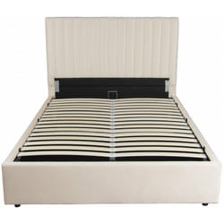 Letto Mia con cassettone - 160 x 200 cm - Beige
