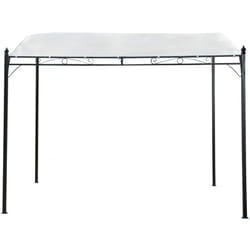 Habitat Et Jardin - Pergola metallica inclinata - 3 x 2,5 m - Beige