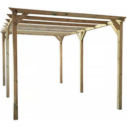 Pensilina in legno Solar ii 3 x 5 x 2,4