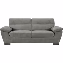 Divano fisso in tessuto ciniglia "Dallas" - 3 posti - Grigio - Dimensioni: 210 X 88 X 90 cm Divano fisso in tessuto "Dallas"  ...