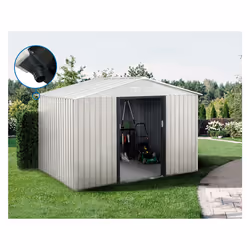 Habitat Et Jardin Nebraska Capannone metallico