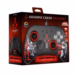 Freaks and Geeks 803690b Nero, Rosso USB Gamepad Android, Nintendo Switch, PC