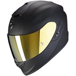 Scorpion Exo-1400 Evo 2 Air Solid Casco, nero, dimensione 2XL per uomo
