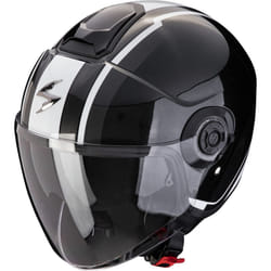 Scorpion Exo-City II Vel Casco Jet, nero-bianco, dimensione XS 54 55 per uomo