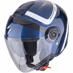 Scorpion EXO-City II Riva Casco Jet, nero-blu, dimensione M per uomo - Vista aggiuntiva 2