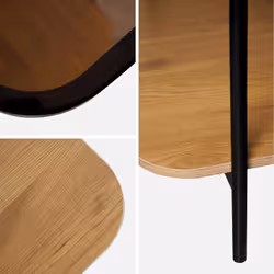 sweeek Smooky Tavolo da caffè Forma rettangolare 4 gamba/gambe - Vista aggiuntiva 4