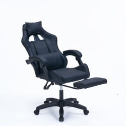 Concept-usine - Sedia da gioco ergonomica reclinabile nera Altair