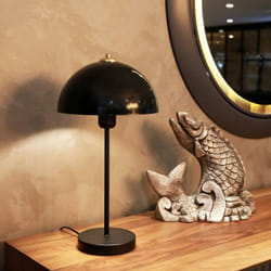 Concept-usine - Lampada da tavolo a fungo verde 35cm agatha