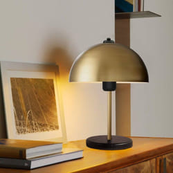 Concept-usine - Lampada da tavolo a fungo gialla 38 cm paule