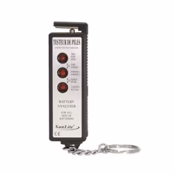 Tecnologia LED Permette di testare tutti tipi di batterie 3 indicatori LED di durata di vita Tester universale per misurare l ...