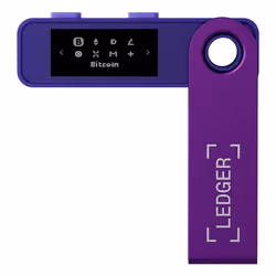 Ledger Nano S Plus Portafoglio hardware con chiavetta USB Viola - Vista aggiuntiva 2