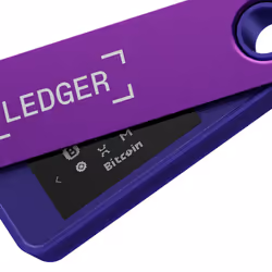Ledger Nano S Plus Portafoglio hardware con chiavetta USB Viola - Vista aggiuntiva 5