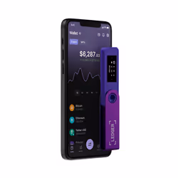 Ledger Nano S Plus Portafoglio hardware con chiavetta USB Viola - Vista aggiuntiva 6