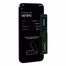 Ledger Nano S Plus Portafoglio hardware con chiavetta USB Verde - Vista aggiuntiva 6