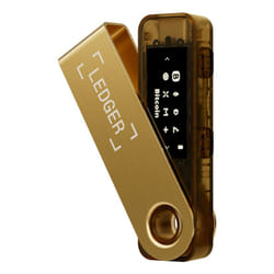 Ledger Nano S Plus Portafoglio hardware con chiavetta USB Nero, Oro