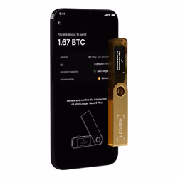 Ledger Nano S Plus Portafoglio hardware con chiavetta USB Nero, Oro - Vista aggiuntiva 6